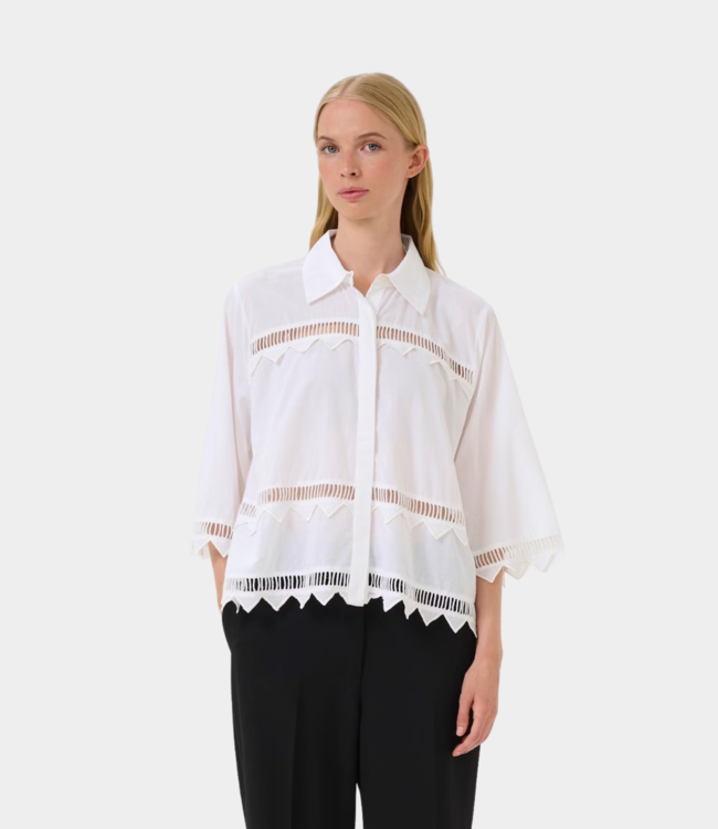 Karen By Simonsen kbommi shirt bright white 10105688-110601