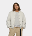 10Days baseball bomber jacket 10 white grey melee 20-852-5203-4024