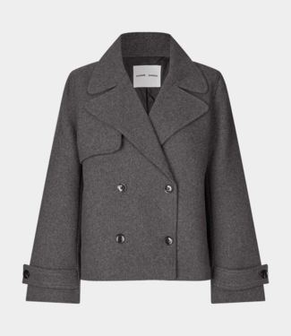Samsoe Samsoe samarta jacket 15771 dark grey mel.