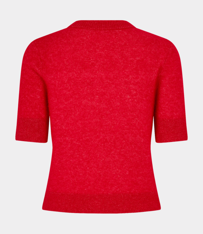 Samsoe Samsoe sanoura ss cardigan 15556 haute red F25100053-191758TCX