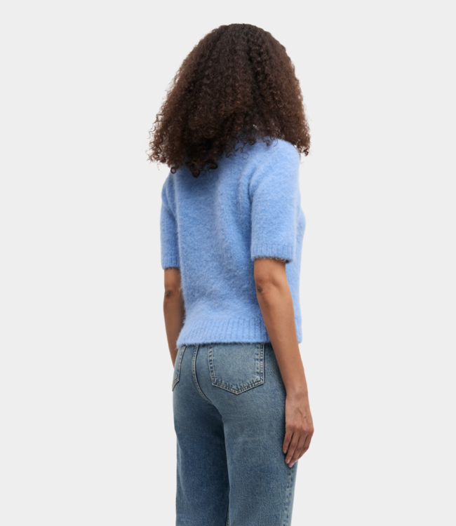 Samsoe Samsoe sajeanne top 15425 della robbia blue F24400073-164020TCX