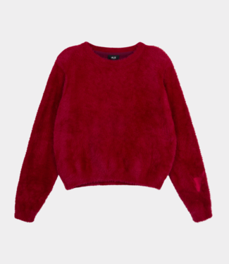 Alix the Label Mohair pullover bordeaux