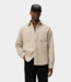 Les Deux lennon bouclé overshirt ivory 1000547-215