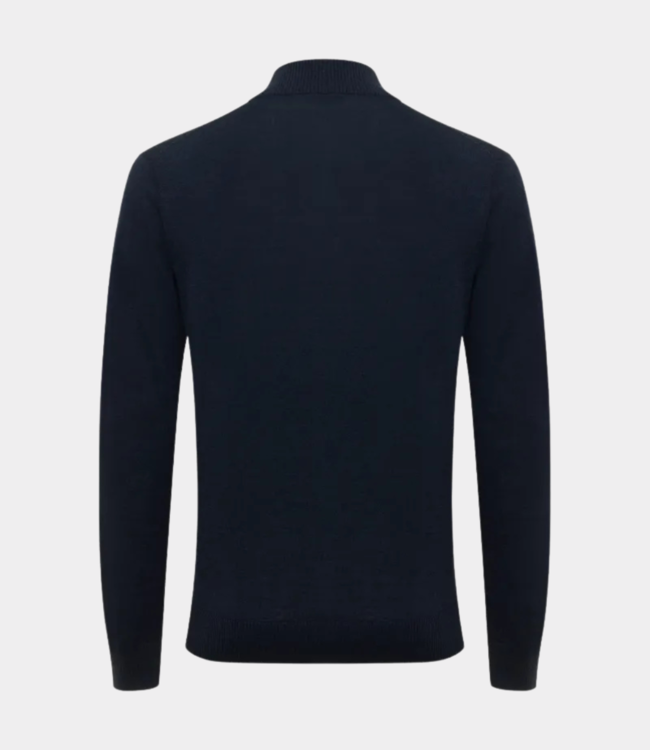 Gentiluomo Turtle zip navy K3080-262-010