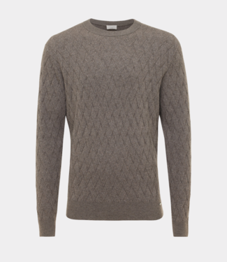 Gentiluomo Knit roundneck brown