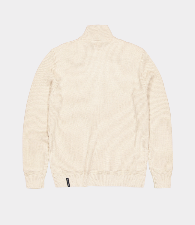 Butcher of Blue galway half zip lt. sand