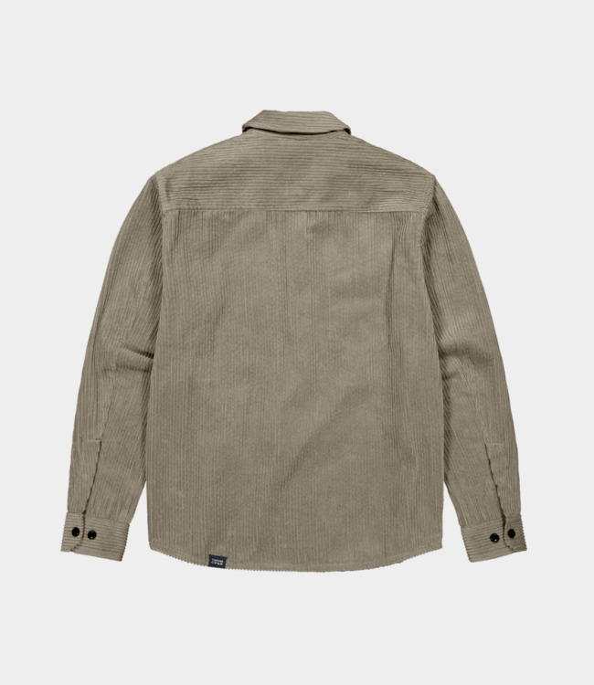 Butcher of Blue colby cord overshirt mocha brown