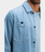 Butcher of Blue colby cord overshirt horizon blue