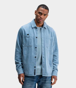 Butcher of Blue colby cord overshirt horizon blue