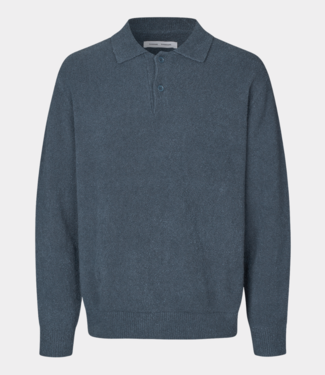 Samsoe Samsoe sanino polo 15179 midnight navy