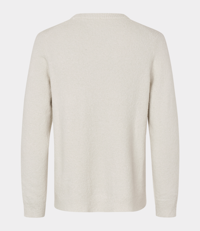 Samsoe Samsoe sanino sweater 15179 silver birch M25100005-134403TCX