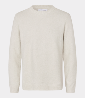 Samsoe Samsoe sanino sweater 15179 silver birch