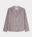 The New Society anika woman shirt roast stripes roast stripes AW25WSH2C54