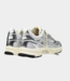 Mercer The re-run cracked silver women's sneaker