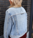 Alix the Label Studs denim jacket denim blue 2509432351-200