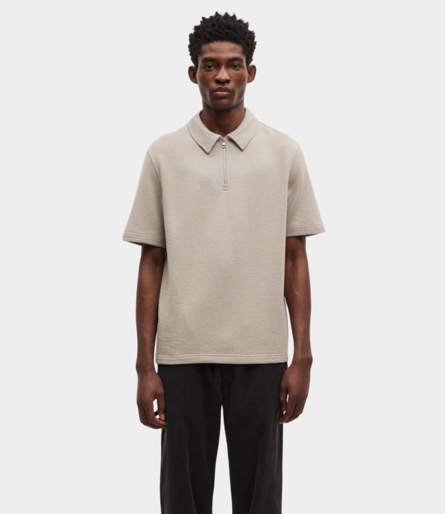 Samsoe Samsoe saolli hz polo 15513 elephant skin M25100032-170205TCX