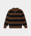 Denham rugby knit cch wren brown