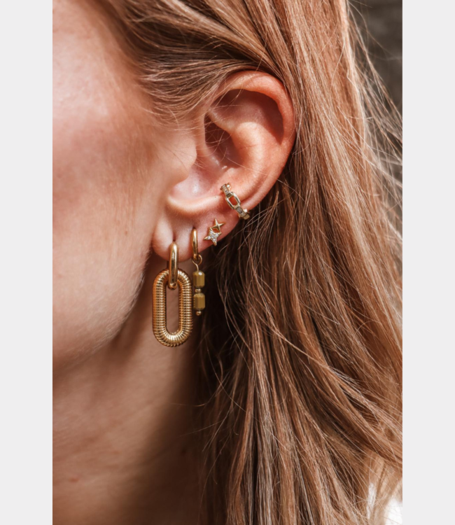 Label Kiki Label Kiki Double star gold