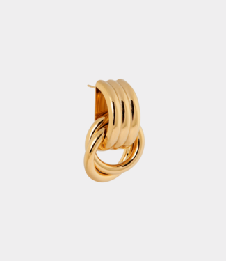 Label Kiki Round and round hoop gold