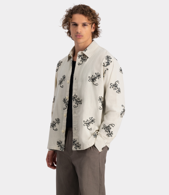 Law of the Sea Haddock shirt coconut milk LAW-10291-901