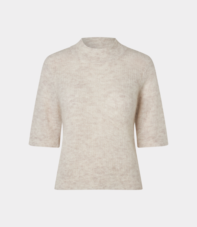 MbyM Clara crew-m sunday knit oat melange 58010492-Q48