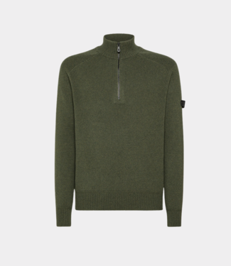 Peuterey Braille knit dark green