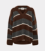 Karen By Simonsen Kbzelda stripe knit bracken stripe 10105601-108563