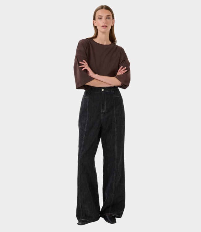 Karen By Simonsen Kbbeverly jeans dark grey denim 10105568-100133