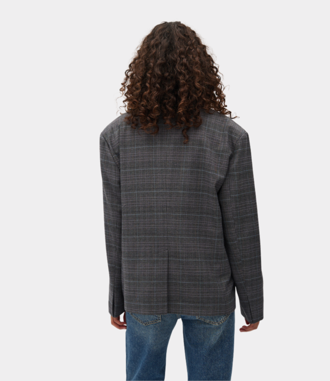 MbyM Nivanne-m checkie blazer grey check 62580540-T20