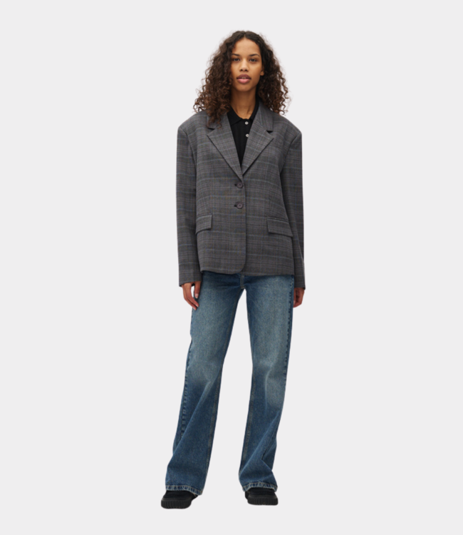 MbyM Nivanne-m checkie blazer grey check 62580540-T20