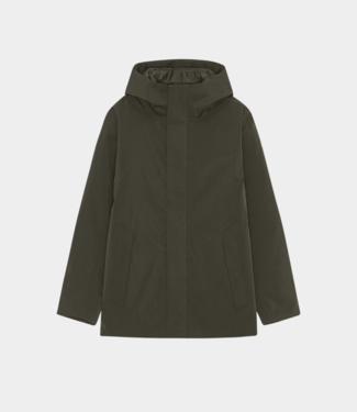 NN.07 blake hood jacket dark army