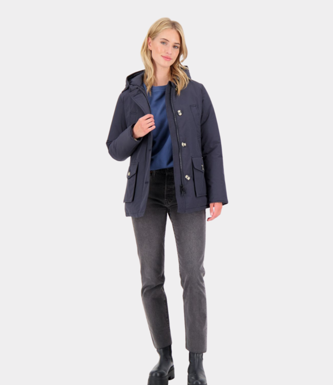 Airforce Pocket parka dark navy blue  HRW0428-552