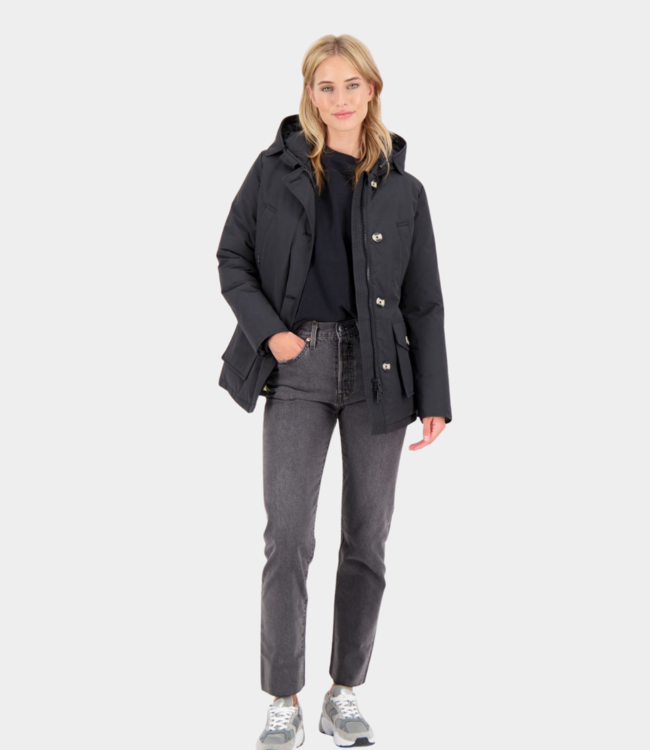 Airforce 4 Pocket parka true black - HRW0428-901