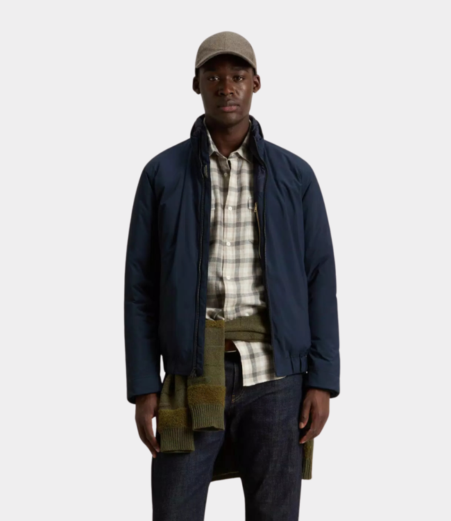 Woolrich cloud lewis bomber melton blue