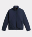 Woolrich cloud lewis bomber melton blue