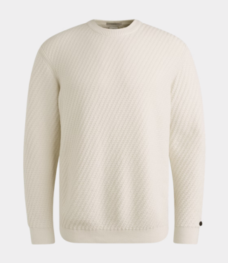 Cast Iron Crewneck cotton stretch vaporous gray