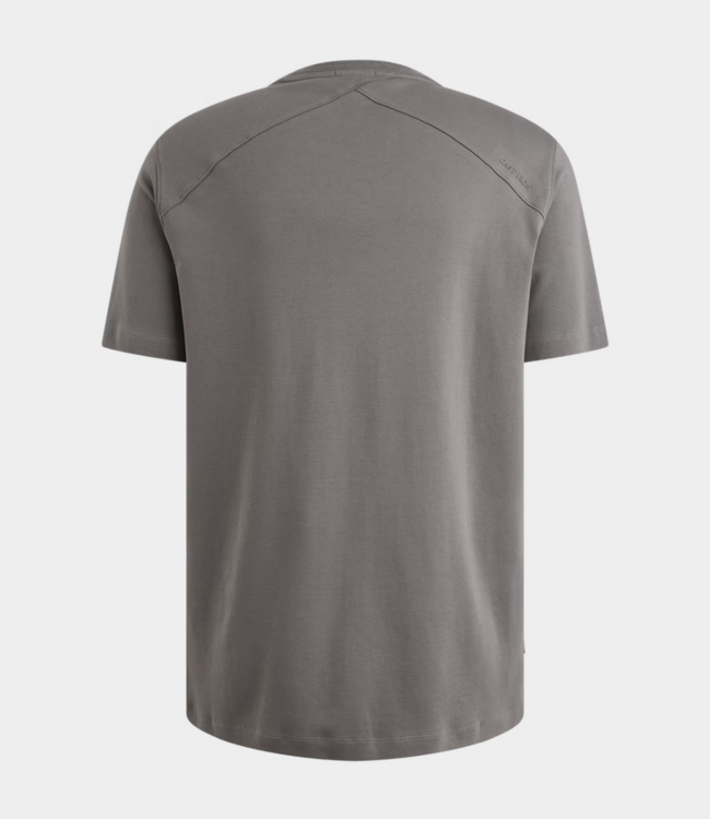 Cast Iron r-neck tee s/s granite gray