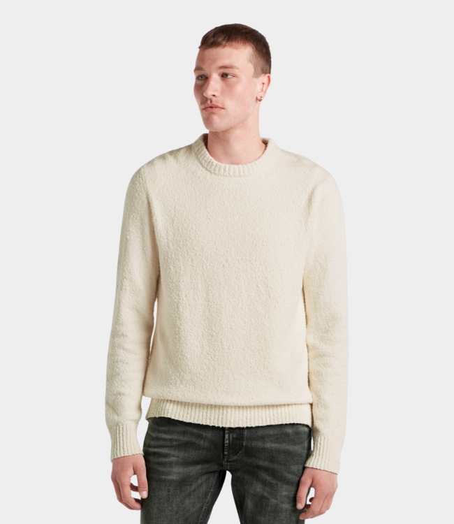 Denham denham crew knit bcc ecru