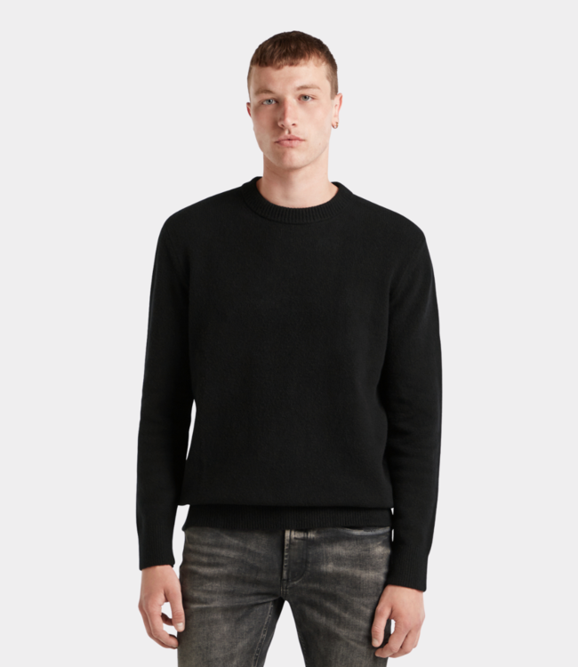 Denham denham crew knit cch black
