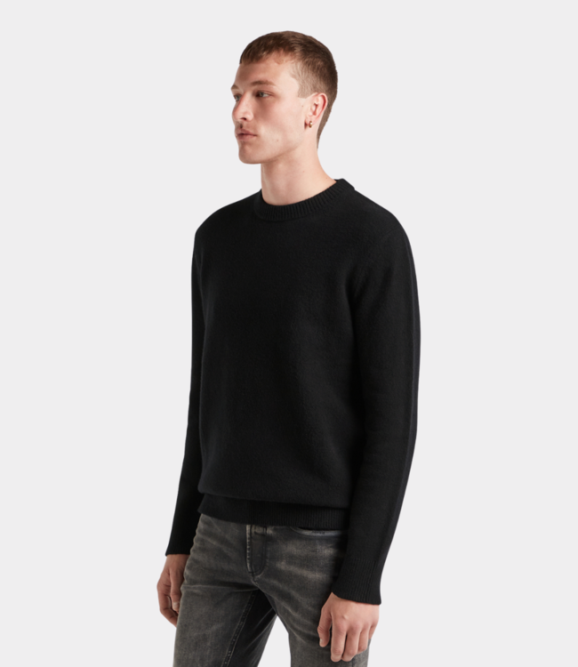 Denham denham crew knit cch black