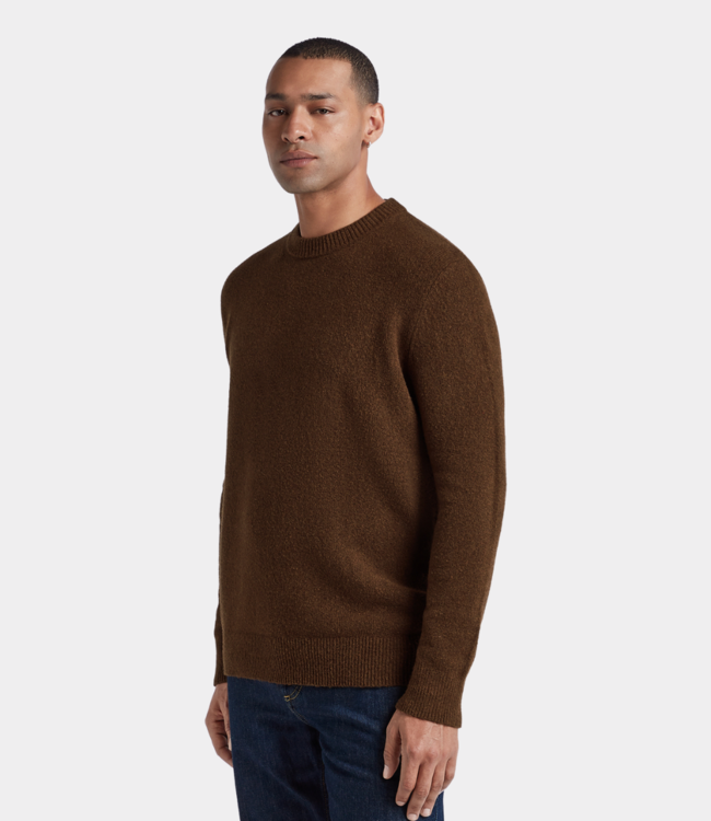 Denham denham crew knit cch wren brown