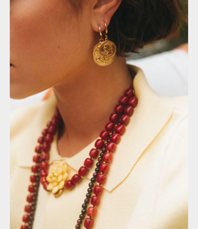 Bonnie Studios William copper necklace gold BS871-GOLD