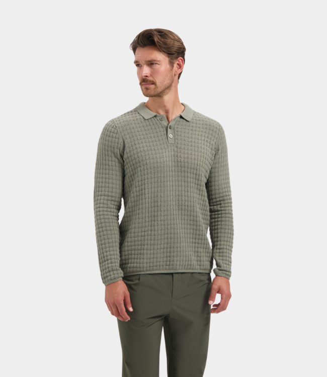 Saint Steve boy s knit light army melange