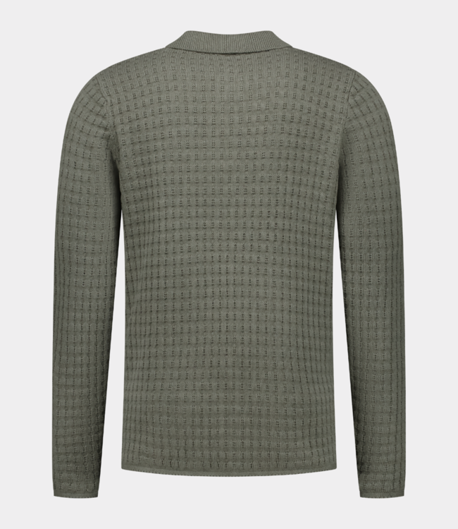 Saint Steve boy s knit light army melange