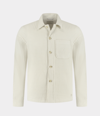 Dstrezzed lino fw overshirt silver birch