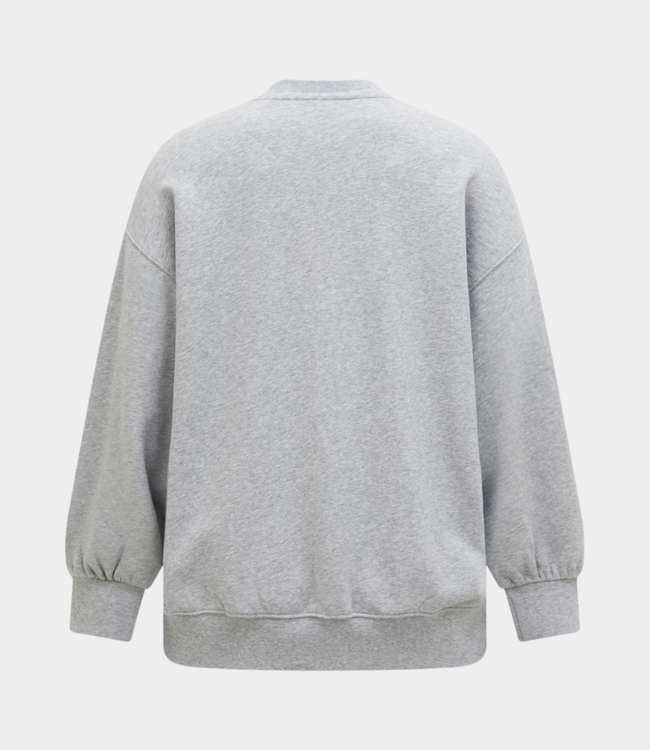 Peak Performance original terry crew men med grey melange