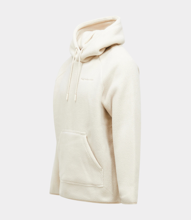 Peak Performance fleece hood sand fog