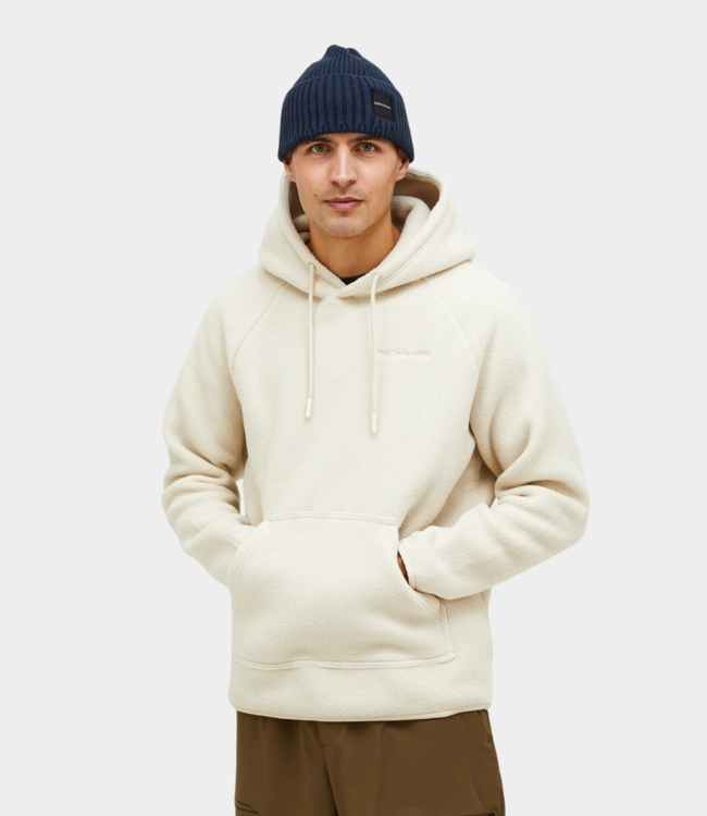 Peak Performance fleece hood sand fog