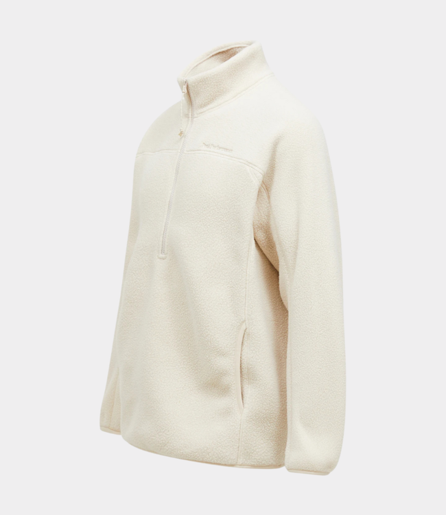 Peak Performance fleece half zip sand fog