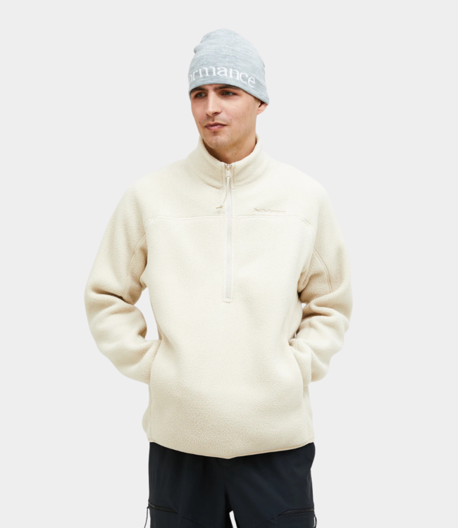 Peak Performance fleece half zip sand fog